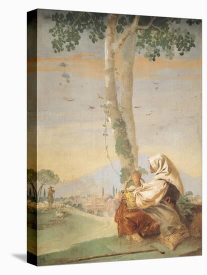 Figure of Peasant-Giambattista Tiepolo-Premier Image Canvas