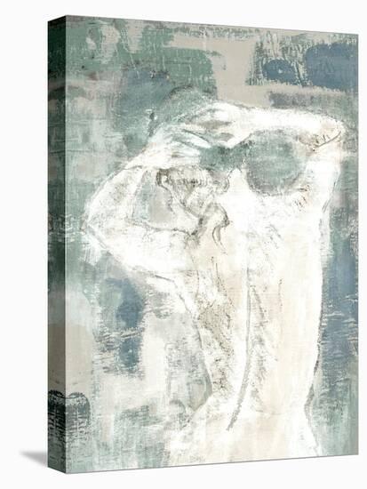 Figure on Abstract I-Lanie Loreth-Stretched Canvas