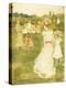 Figures in the Park, C.1895-97-Maurice Brazil Prendergast-Premier Image Canvas