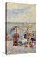 Figures on the Beach-Maurice Brazil Prendergast-Premier Image Canvas