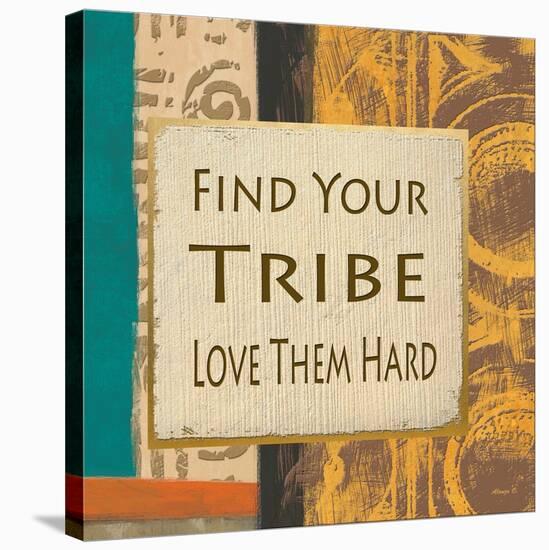 Find Your Tribe-Alonza Saunders-Stretched Canvas