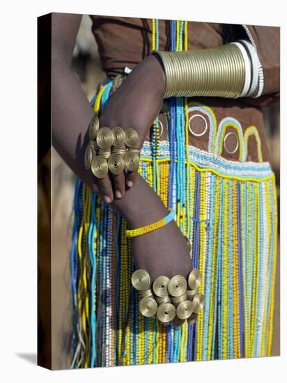 Finery of a Datoga Woman, Tanzania-Nigel Pavitt-Premier Image Canvas