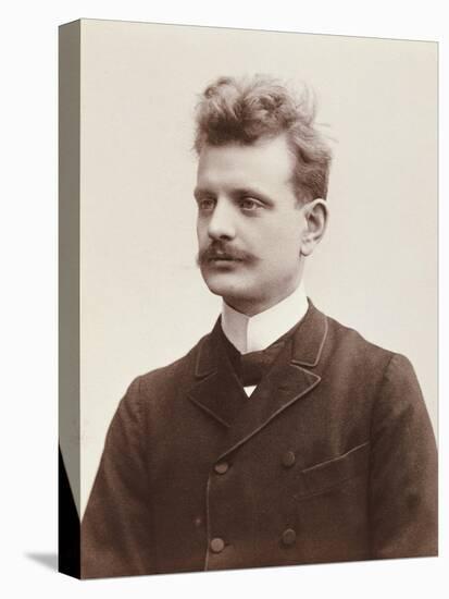 Finland, Turku, Finnish Composer and Violinist Jean Sibelius-null-Premier Image Canvas