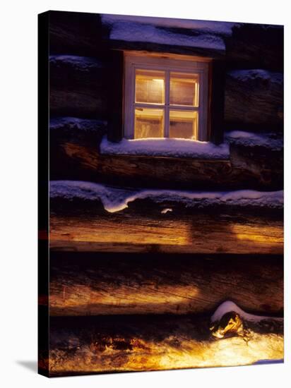 Finnish's Window, Lapland, Finland-Daisy Gilardini-Premier Image Canvas