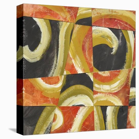 Fire and Slate II-Lisa Choate-Stretched Canvas