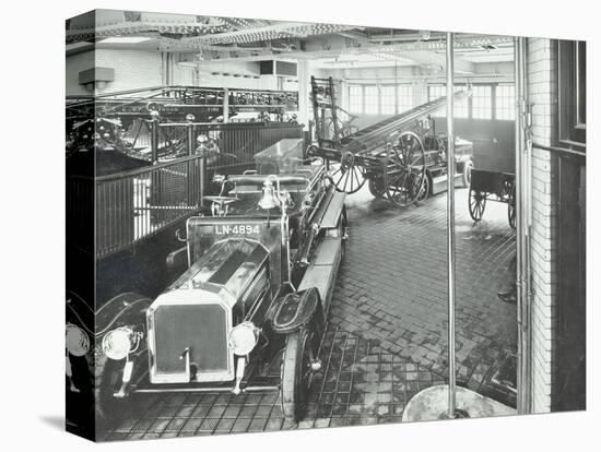 Fire Engines and Equipment at Cannon Street Fire Station, City of London, 1913-null-Premier Image Canvas