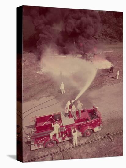 Fire Engines, Elmira, New York-Cornell Capa-Premier Image Canvas