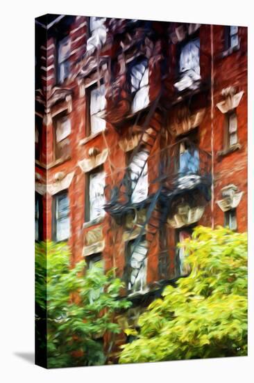 Fire Escape - In the Style of Oil Painting-Philippe Hugonnard-Premier Image Canvas