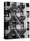 Fire Escape on Apartment Building-Henry Horenstein-Premier Image Canvas