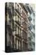 Fire Escapes, Tribeca, New York City, Ny, Usa-Natalie Tepper-Stretched Canvas