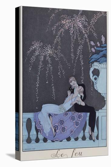 Fire, from Falbalas and Fanfreluches-Georges Barbier-Premier Image Canvas