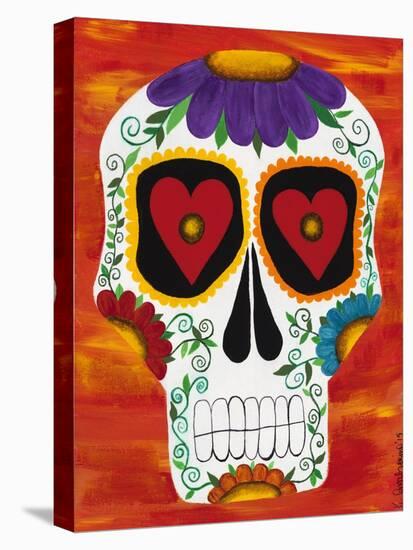 Fire Sugar Skull-Kerri Ambrosino-Premier Image Canvas