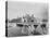 Fireboats Greeting the SS France, as It Enters the New York Harbor on Its Maiden Voyage-Ralph Morse-Premier Image Canvas