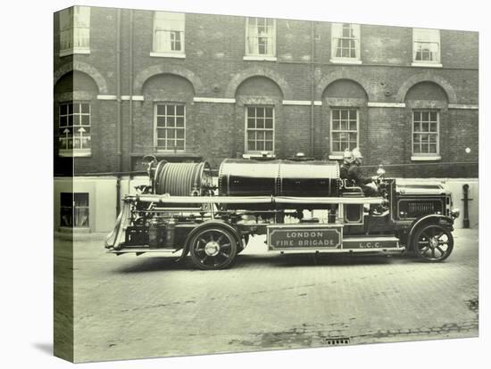 Firemen Aboard a Foam Tender, London Fire Brigade Headquarters, London, 1929-null-Premier Image Canvas