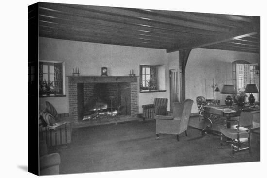 Fireplace in the dining room, Plainfield Country Club, Planfield, New Jersey, 1925-null-Premier Image Canvas