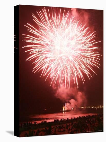 Fireworks Competition, Manila, Phillipines-Aaron Favila-Premier Image Canvas