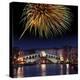 Fireworks Display, Venice-Tony Craddock-Premier Image Canvas