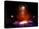 Fireworks Erupt During the Opening Ceremonies of the 2002 Winter Olympics in Salt Lake City-null-Premier Image Canvas