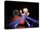 Fireworks Explode Behind the Olympic Flame at Opening Ceremony of Vancouver 2010 Winter Games-null-Premier Image Canvas