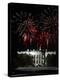 Fireworks Explode Over the White House-Stocktrek Images-Premier Image Canvas