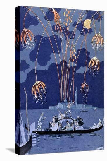 'Fireworks in Venice', 1924-Georges Barbier-Premier Image Canvas