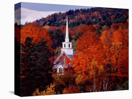 First Baptist Church of South Londonderry, Vermont, USA-Charles Sleicher-Premier Image Canvas