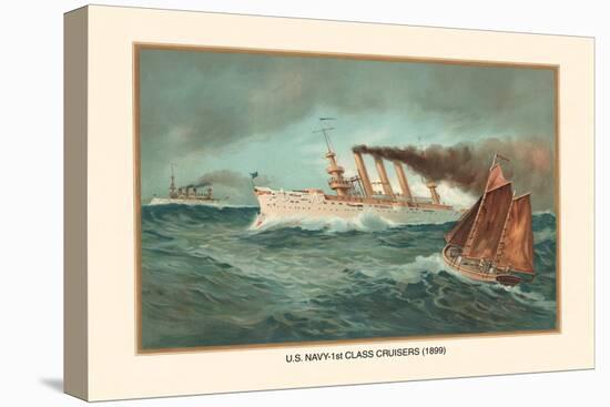 First Class Cruisers, 1899-Werner-Stretched Canvas