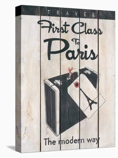 First Class Paris-Hope Smith-Stretched Canvas