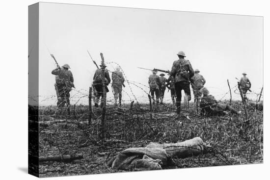 First day of Battle of the Somme July 1st 1916-null-Premier Image Canvas