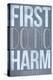 First Do No Harm Poster-null-Stretched Canvas