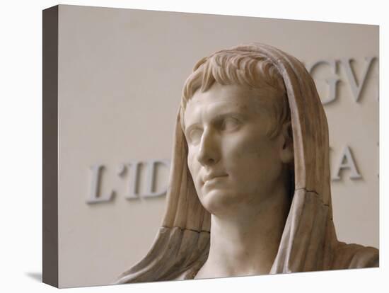 First Emperor of the Roman Empire, Marble Statue, Roman National Museum, Rome, Italy-Prisma Archivo-Premier Image Canvas