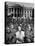 First Lady Eleanor Roosevelt with a Large Group of US Soldiers-Thomas D. Mcavoy-Premier Image Canvas