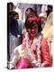 First Lady Jackie Kennedy Arriving at the Jaipur Airport During Her Tour of India-Art Rickerby-Premier Image Canvas