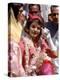 First Lady Jackie Kennedy is Welcomed at the Jaipur Airport During Her Tour of India-Art Rickerby-Premier Image Canvas