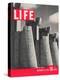 First LIFE Cover with Fort Peck Dam, November 23, 1936-Margaret Bourke-White-Premier Image Canvas