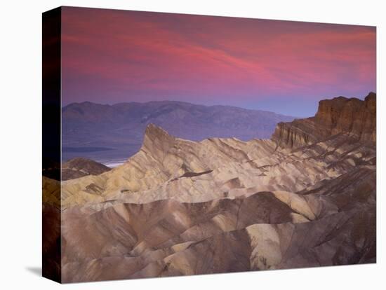 First Light on Zabriskie Point, Death Valley National Park, California, USA-Darrell Gulin-Premier Image Canvas