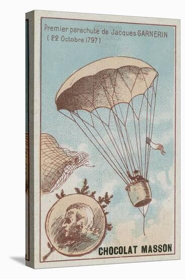 First Parachute Descent by Jacques Garnerin, 22 October 1797-null-Premier Image Canvas
