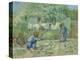 First Steps, after Millet, 1890-Vincent van Gogh-Premier Image Canvas