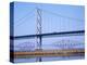 Firth of Forth Bridges, 1964 Road Suspension Bridge, 1890 Rail Bridge, Scotland, UK-Anthony Waltham-Premier Image Canvas