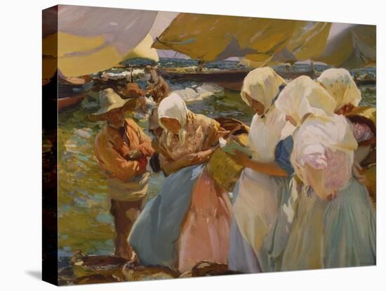 Fischerwomen on the Beach, 1903-Joaquín Sorolla y Bastida-Premier Image Canvas