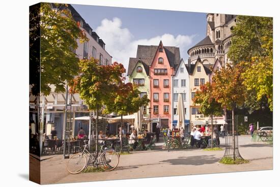 Fischmarkt in the Old Part of Cologne, North Rhine-Westphalia, Germany, Europe-Julian Elliott-Premier Image Canvas