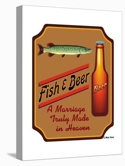 Fish and Beer-Mark Frost-Premier Image Canvas