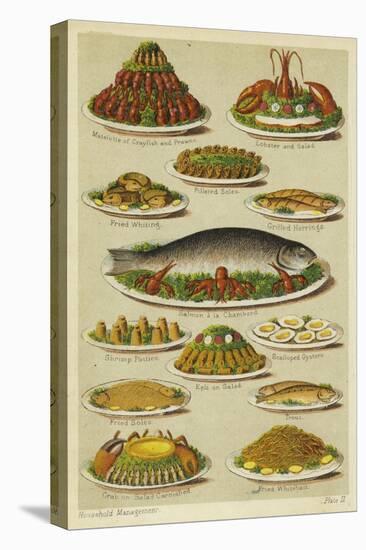 Fish and Seafood Dishes-null-Premier Image Canvas