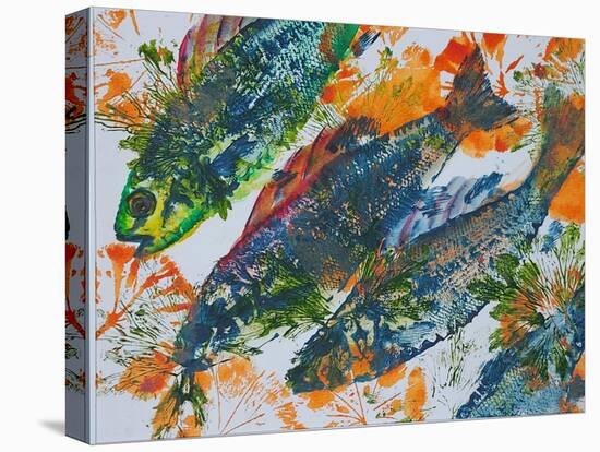 fish diving-jocasta shakespeare-Premier Image Canvas