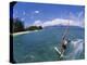 Fish-eye View of a Windsurfer-null-Premier Image Canvas