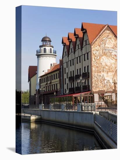 Fish Village, Modern Development Along the Pregolya River, Kaliningrad, Russia-Gavin Hellier-Premier Image Canvas