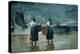 Fisher Girls by the Sea-Winslow Homer-Premier Image Canvas