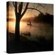 Fisherman at Dawn-null-Premier Image Canvas