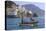 Fisherman in Fishing Boat Heads Out to Sea from Amalfi Harbour-Eleanor Scriven-Premier Image Canvas