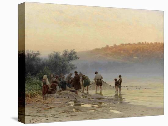 Fisherman on the Dnepr, 1898-Nikolay Alexandrovich Sergeyev-Premier Image Canvas